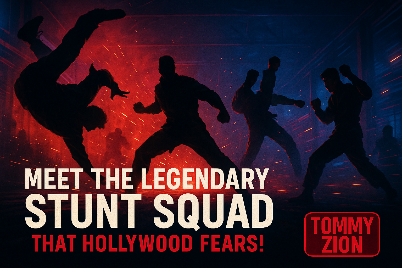 Meet the Tommy Zion Productions Stunt Team